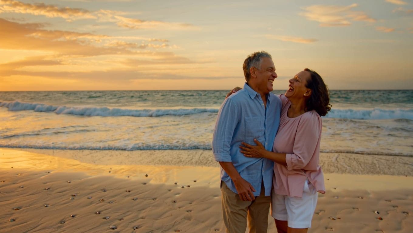 Confident patient with dental implant financing